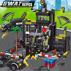 ELMAS SWAT Police Station Adventure Set for Kids