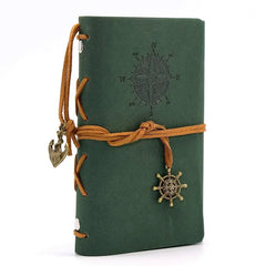 ELMAS Vintage Leather Sketchbook with Replaceable Pages