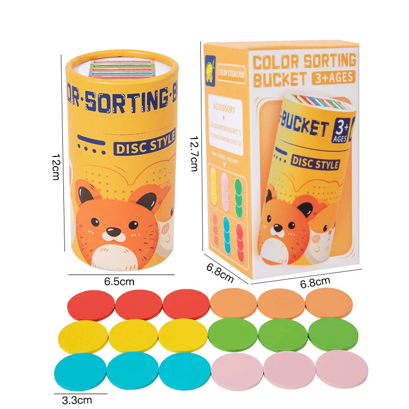 ELMAS Kids Color Classification Cognition Cup Toy - Al Masam Stationery LLC