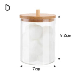 ELMAS Acrylic Storage Box Bathroom Jar Makeup Organizer - Al Masam Stationery LLC