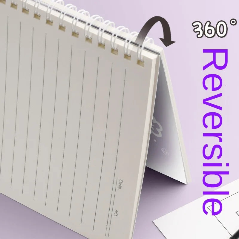 ELMAS A5 Coil Notebook Graffiti Cute Big Student Planner - Al Masam Stationery LLC