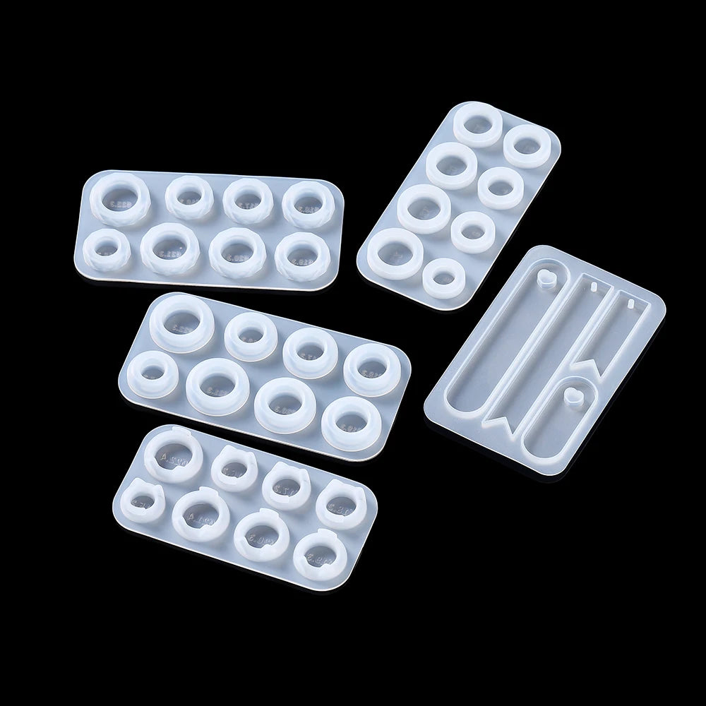 ELMAS DIY Cat Ear Epoxy Resin Ring Mold for Handmade Jewelry - Al Masam Stationery LLC