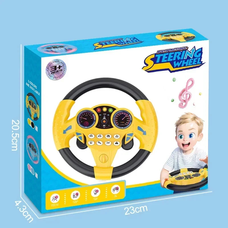 ELMAS Infant Shining Steering Wheel Toys for Kids - Al Masam Stationery LLC