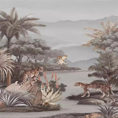 ELMAS Custom Southeast Asian Rainforest Mural Wallpaper - Al Masam Stationery LLC