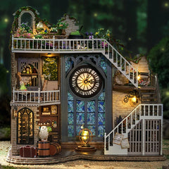 ELMAS Creative LED Dollhouse Kit - 3D Puzzle Adventure