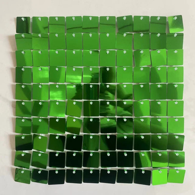 ELMAS 6/18/24Pcs 3D Square Sequin Backdrop Decor 30x30cm - Al Masam Stationery LLC