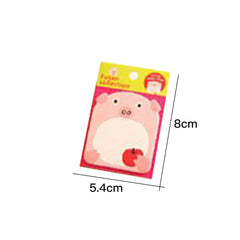 1Pcs 20Sheets Sticker Cute Kawaii Animal Sticky Notes Notepad Self Adhesive Memo Pads Bookmark Office School Supply Stationery