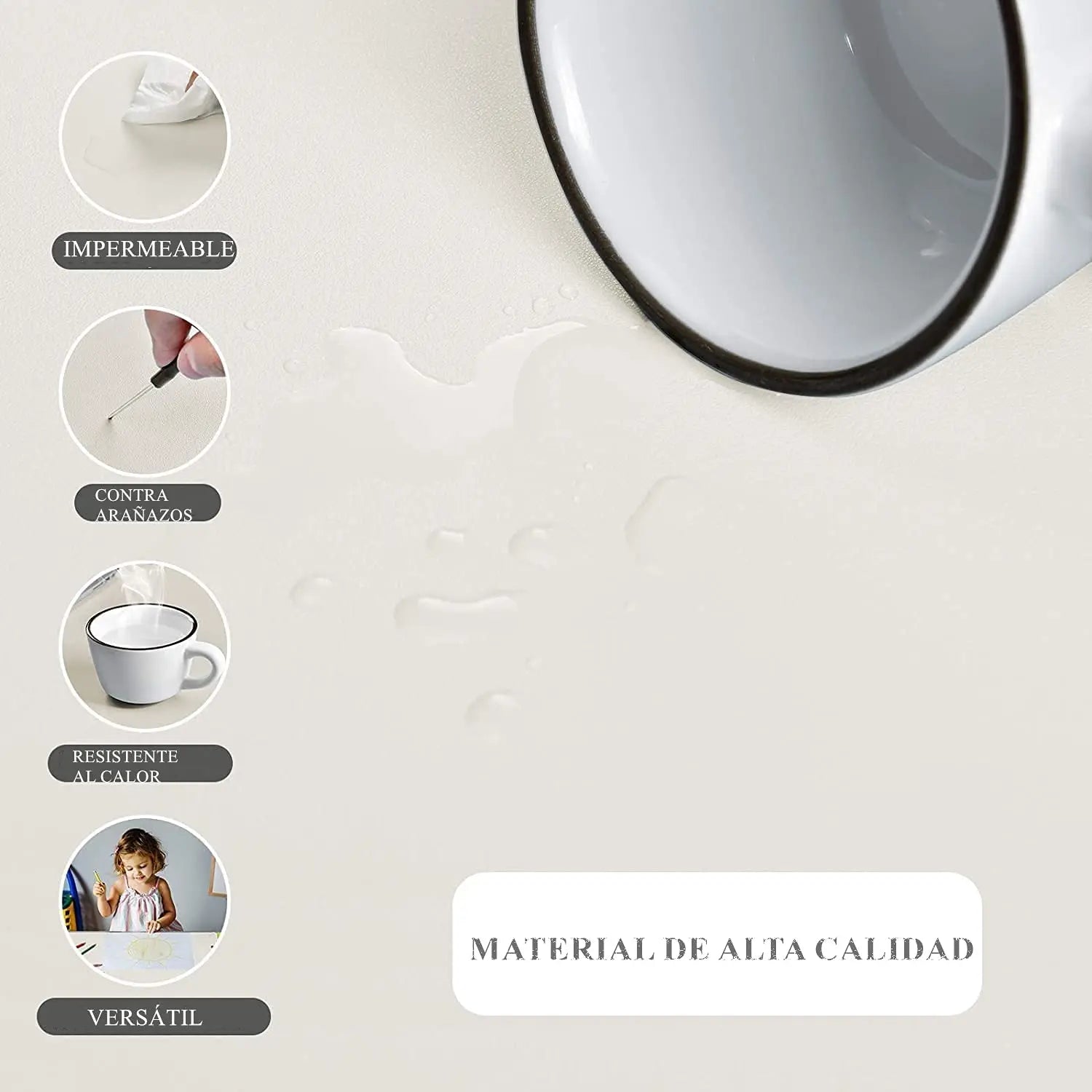 ELMAS Large Gaming Waterproof Non-slip Mouse Pad Mat - Al Masam Stationery LLC