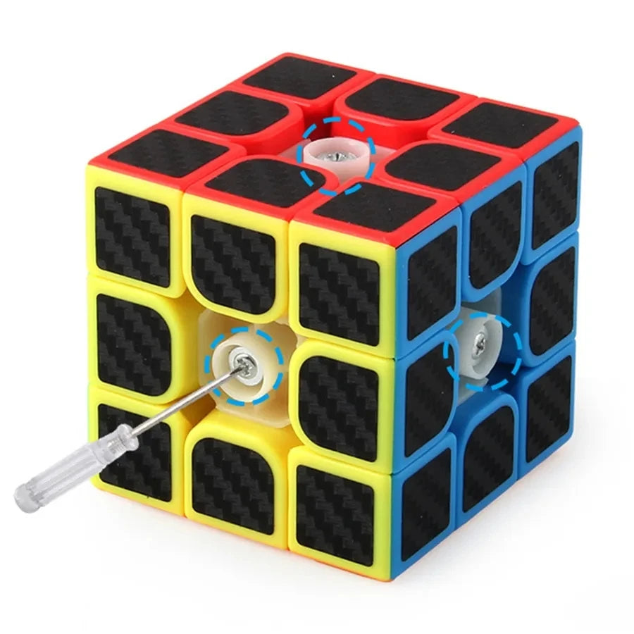 ELMAS Versatile Carbon Fiber Puzzle Cube Set for All Ages - Al Masam Stationery LLC