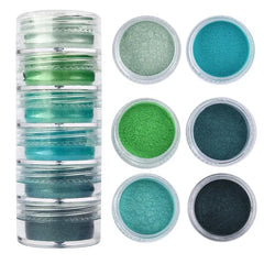 ELMAS 6 Color Pearl Powder Pigment Set for DIY Crafts