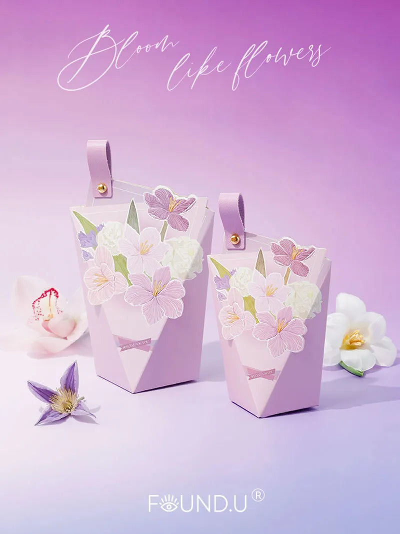 ELMAS High-End Candy Box Flower Chocolate Wedding Favor - Al Masam Stationery LLC