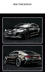 ELMAS Audi RS7 Sportback Diecast Car with Lights & Sound