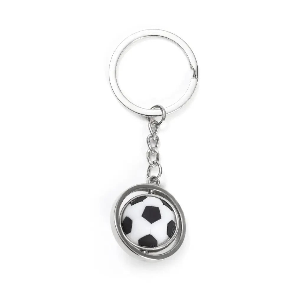 ELMAS Trendy Leather Football Keychain for Sports Lovers - Al Masam Stationery LLC