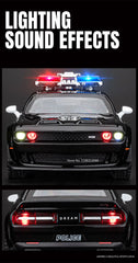 ELMAS 1:32 Scale Police Alloy Car Model with Lights & Sound - Al Masam Stationery LLC