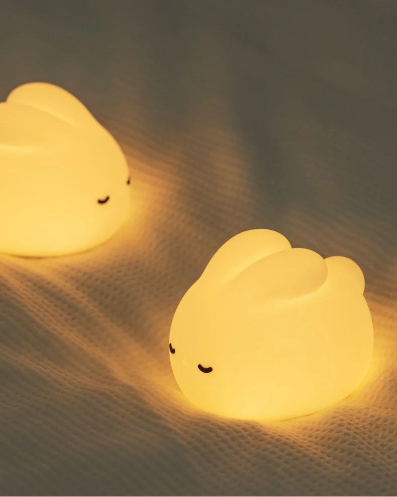 ELMAS Adorable Bunny Night Light for Kids' Rooms - Al Masam Stationery LLC