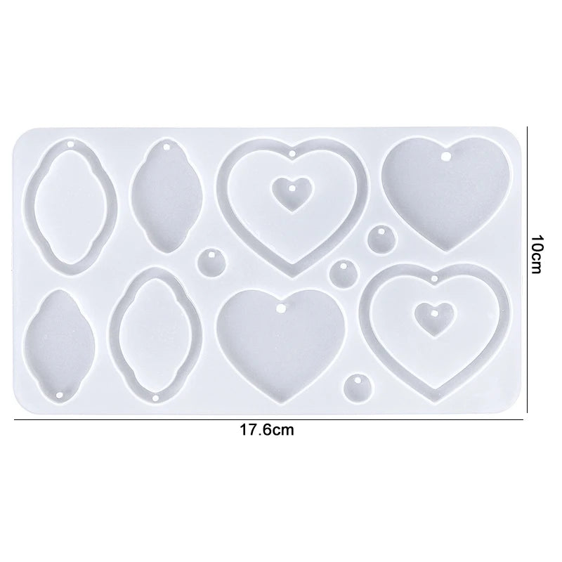 ELMAS Silicone Earring Mold for DIY Jewelry Crafting - Al Masam Stationery LLC