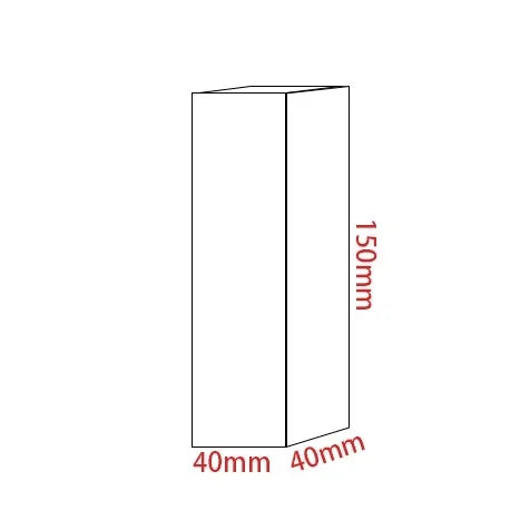 ELMAS Acrylic Plexiglass Square Jewelry Holder Stand - Al Masam Stationery LLC