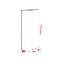 ELMAS Acrylic Plexiglass Square Jewelry Holder Stand - Al Masam Stationery LLC