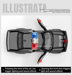 ELMAS 1:32 Scale Police Alloy Car Model with Lights & Sound - Al Masam Stationery LLC