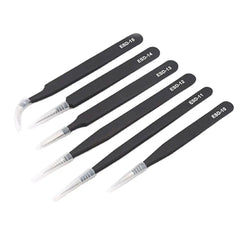 Elbow Straight Head Pointed Tweezers Model Making Tool Multi-Functional Tweezers Models Diorama Kit Hobby Toys Hobbies