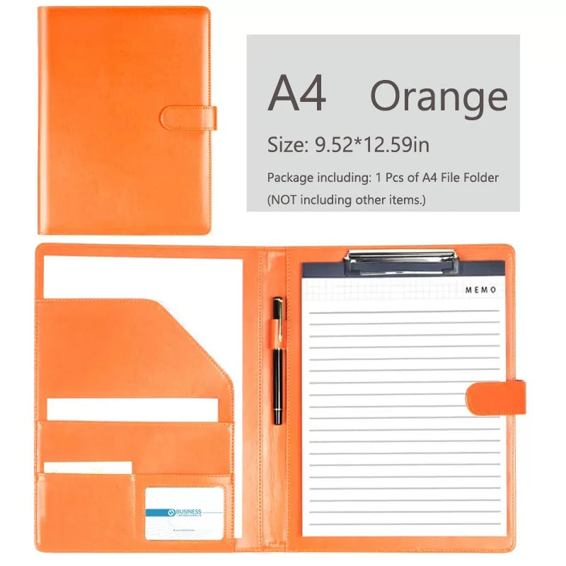 ELMAS Premium Multifunctional A4 Conference Folder - Al Masam Stationery LLC