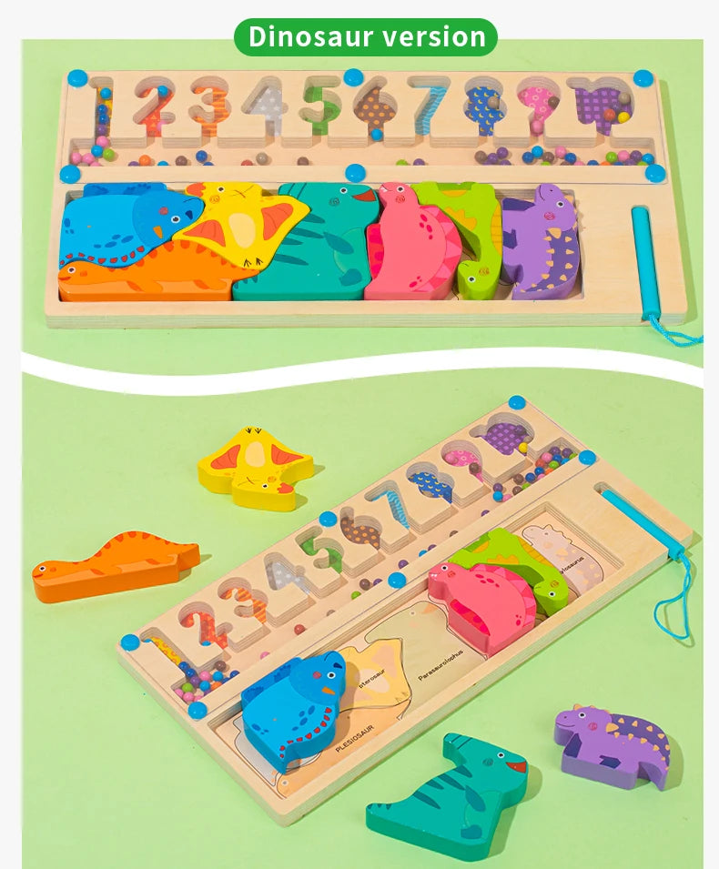 ELMAS Magnetic Alphabet Puzzle for Toddler Learning - Al Masam Stationery LLC