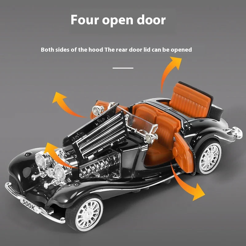 ELMAS 1:32 Mercedes Benz 500K 1936 Diecast Model Car - Al Masam Stationery LLC