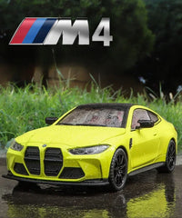 ELMAS BMW M4 Alloy 1:24 Scale Diecast Toy Car Gift - Al Masam Stationery LLC