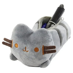 ELMAS Kawaii Cat Two-Layer Pencil Case Pouch - Al Masam Stationery LLC