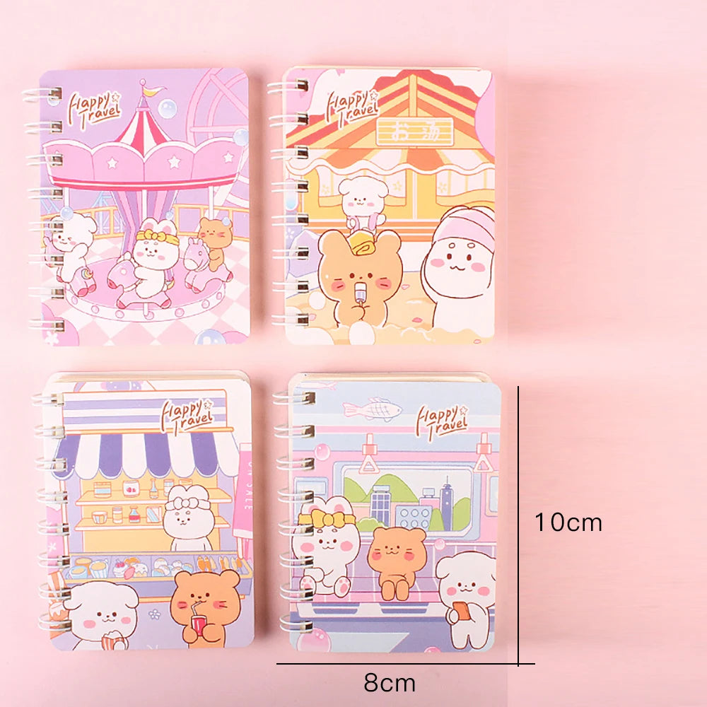 ELMAS Creative Cartoon Mini Notepad Kawaii School Supply - Al Masam Stationery LLC