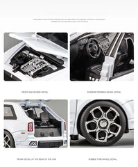 ELMAS 1:32 Rolls Royce Cullinan Alloy Luxy Car Model - Al Masam Stationery LLC