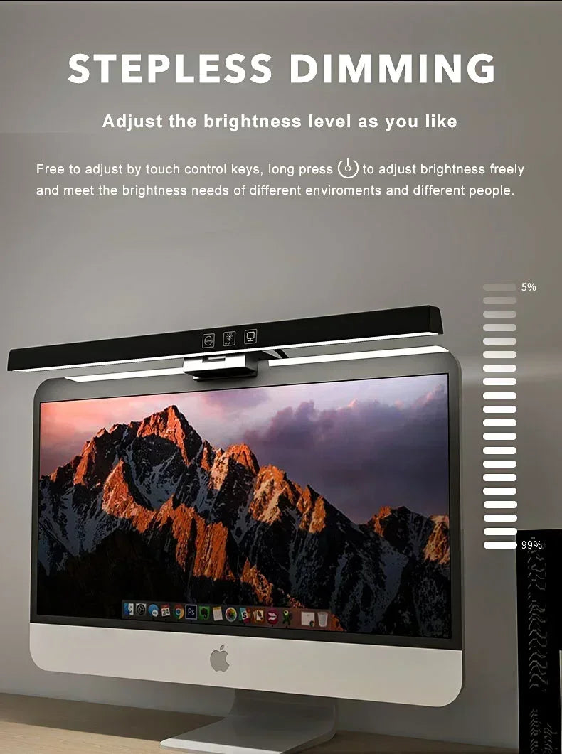 ELMAS Modern LED Desk Lamp with Dimmable Light & USB Plug - Al Masam Stationery LLC