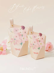 ELMAS High-End Candy Box Flower Chocolate Wedding Favor