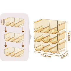 ELMAS Transparent Lipstick Acrylic Makeup Brush Storage Box - Al Masam Stationery LLC
