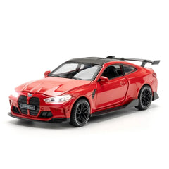 ELMAS 1:32 BMW M4 Supercar Alloy Car Model Toy Gift - Al Masam Stationery LLC