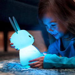 ELMAS Cute Rabbit Touch Sensor LED Night Light for Kids