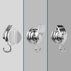 ELMAS Super Suction Cup Hooks for Shower and Kitchen - Al Masam Stationery LLC