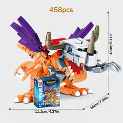 ELMAS Digital Monster Building Blocks Adventure Set