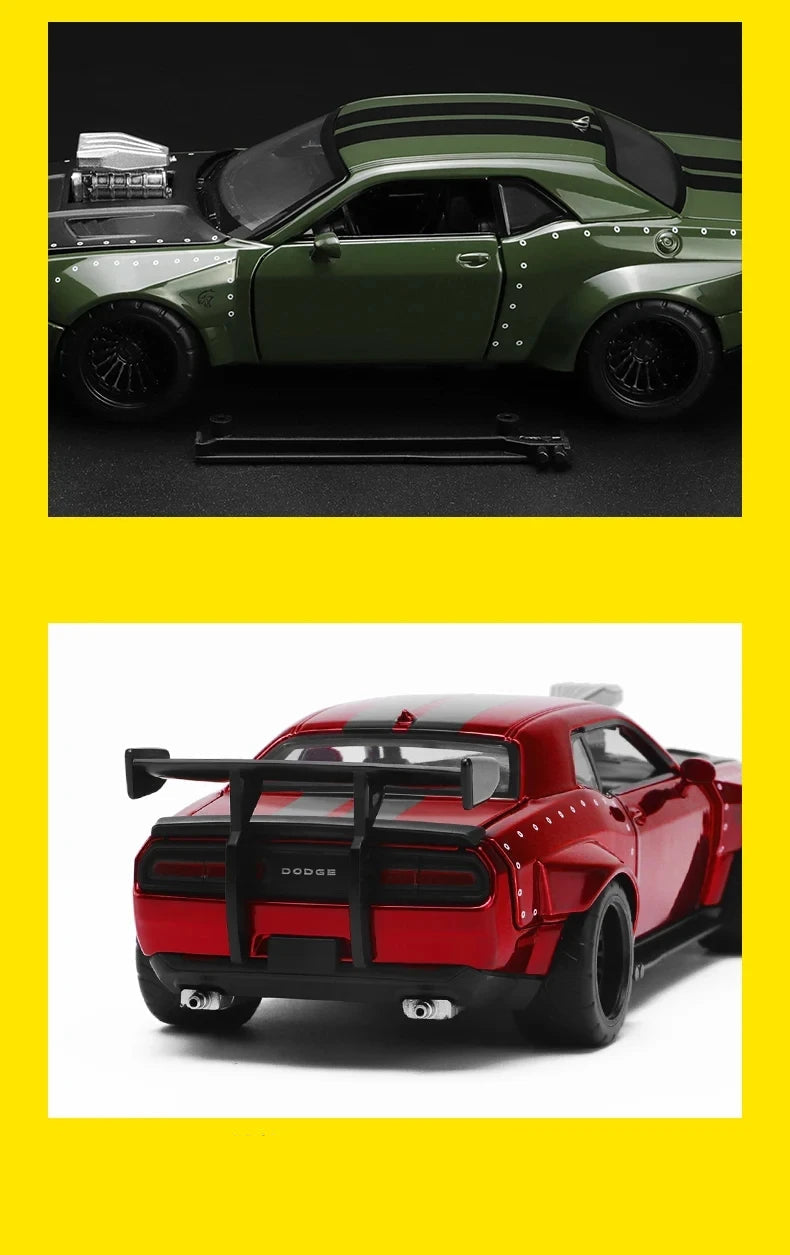ELMAS CCA MSZ 1:36 Dodge Challenger Toy Car Model - Al Masam Stationery LLC