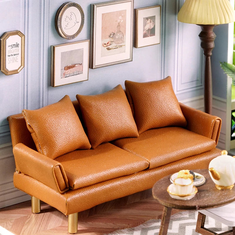 ELMAS Enchanted Dollhouse Kit with LED Lights & Furniture - Al Masam Stationery LLC