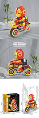 ELMAS Batman Mini Blocks Motorcycle 3D Puzzle Set