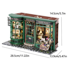 ELMAS Creative LED Dollhouse Kit - 3D Puzzle Adventure