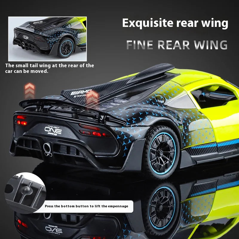 ELMAS 1:32 Mercedes Benz AMG ONE Die Cast Model Car - Al Masam Stationery LLC