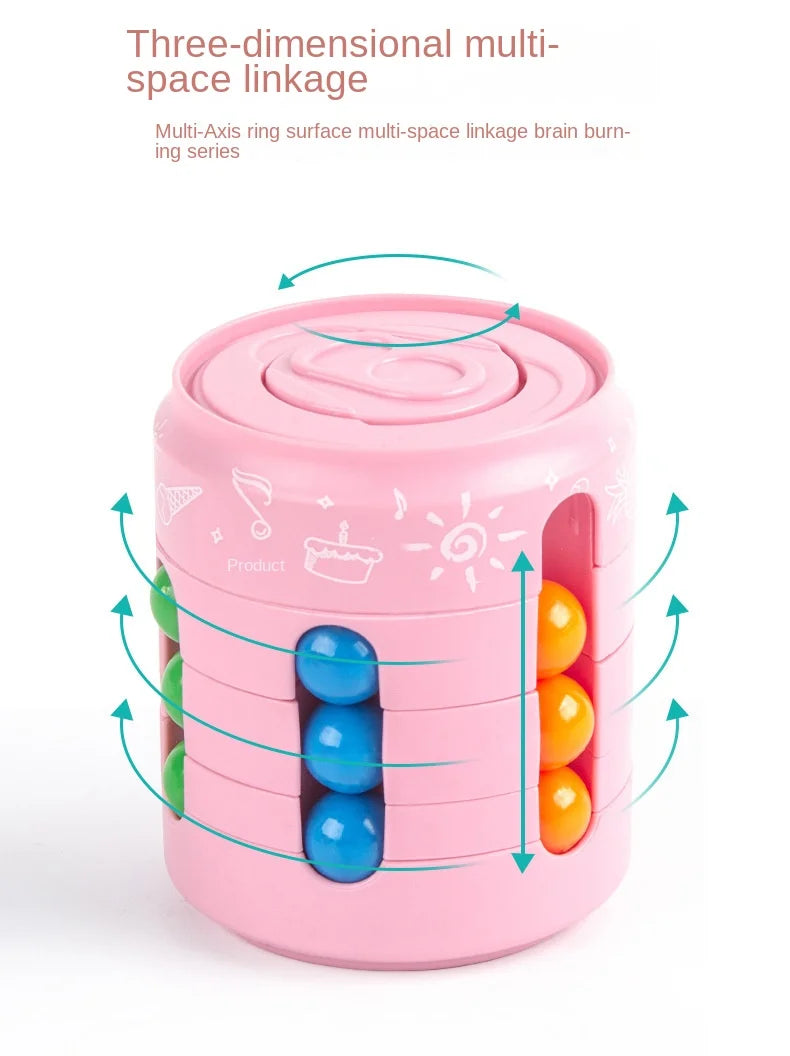 ELMAS Magic Rotating Bean Puzzle Toy for Kids Fun - Al Masam Stationery LLC