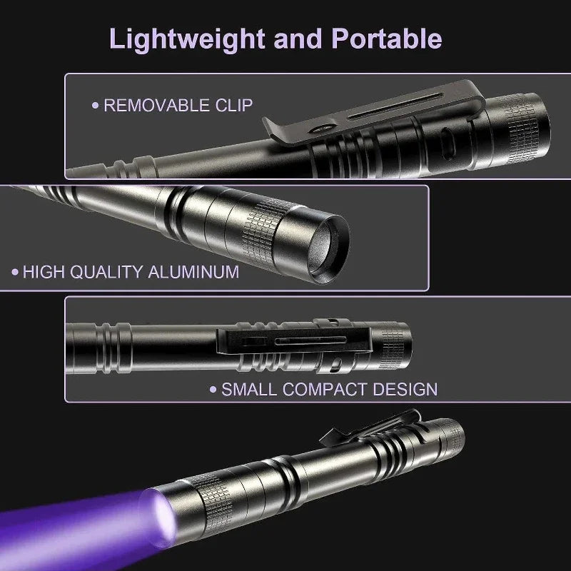 ELMAS Portable 365nm UV Flashlight for Detection - Al Masam Stationery LLC