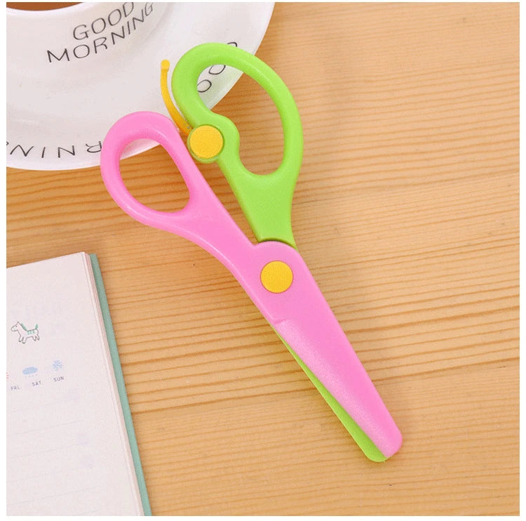 ELMAS Kids Safe Mini Round Head Scissors for Crafts - Al Masam Stationery LLC