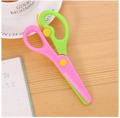 ELMAS Kids Safe Mini Round Head Scissors for Crafts