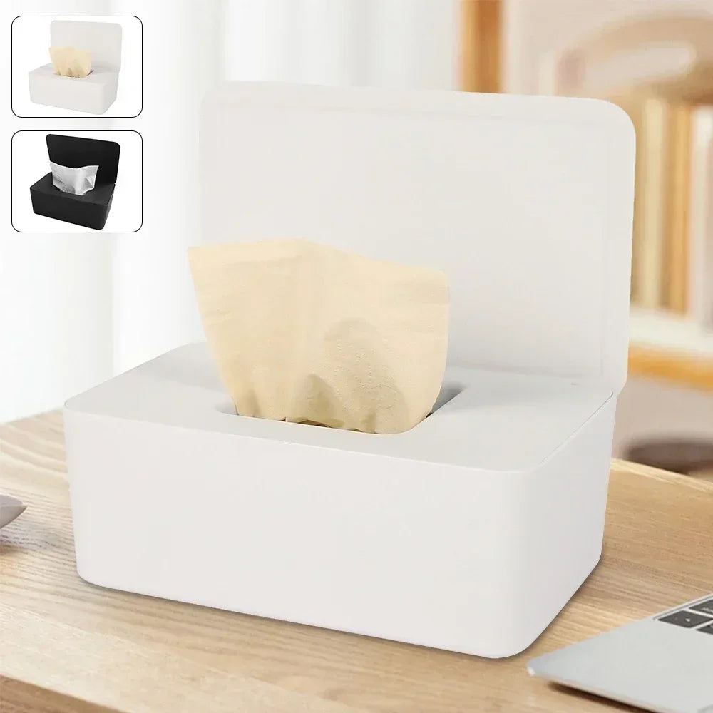 ELMAS Elegant Dustproof Wet Tissue Holder for Home & Car - Al Masam Stationery LLC