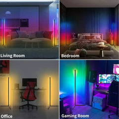 ELMAS Color-Changing Music Sync Floor Lamp 155CM