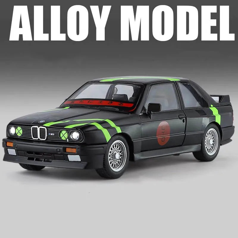 ELMAS 1:24 BMW M3 E30 IM Alloy Diecast Car Model Gift - Al Masam Stationery LLC